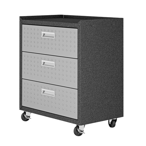 3-Drawer Mobile Garage Tool Cabinet