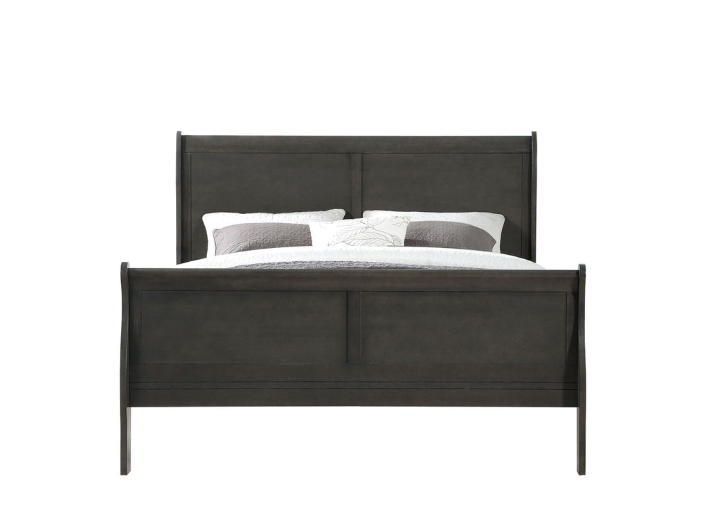Louis Philippe Sleigh Bedroom Set – King Options