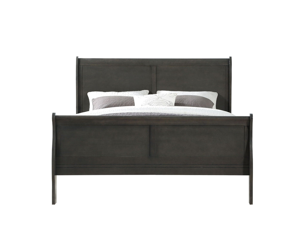 Louis Philippe Sleigh Bedroom Set – King Options