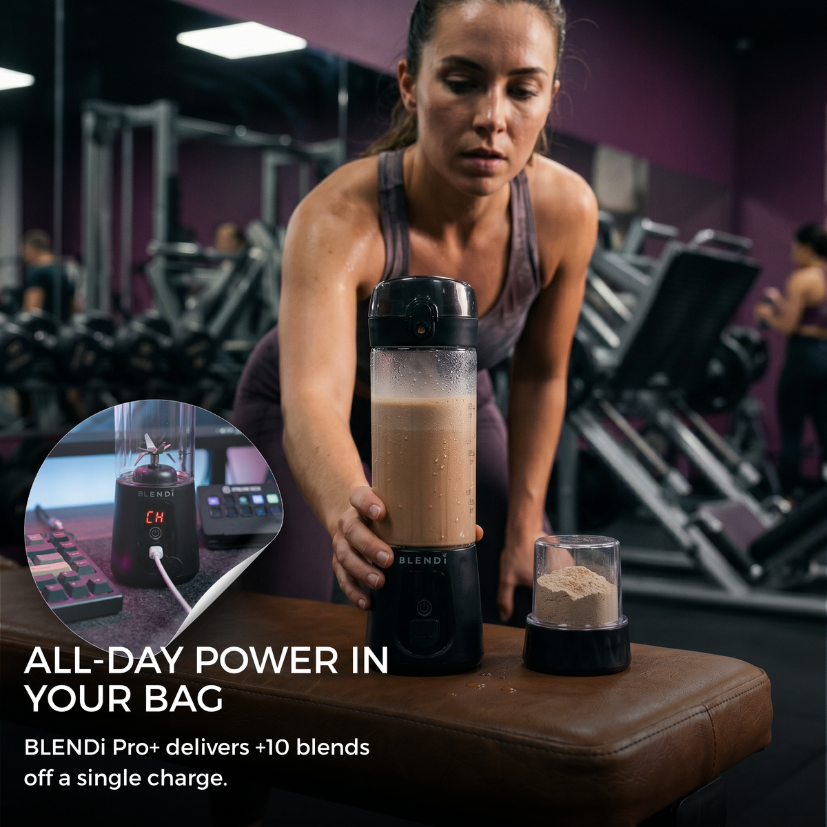 BLENDi Pro+ Portable Ice-Crushing Blender