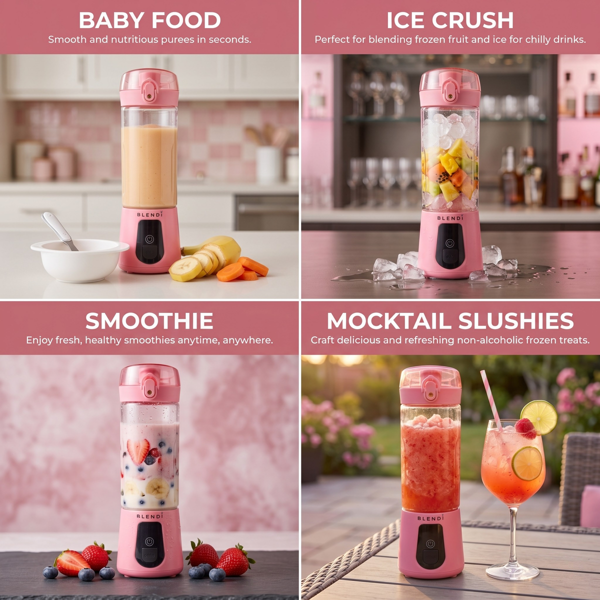 BLENDi Pro+ Portable Ice-Crushing Blender