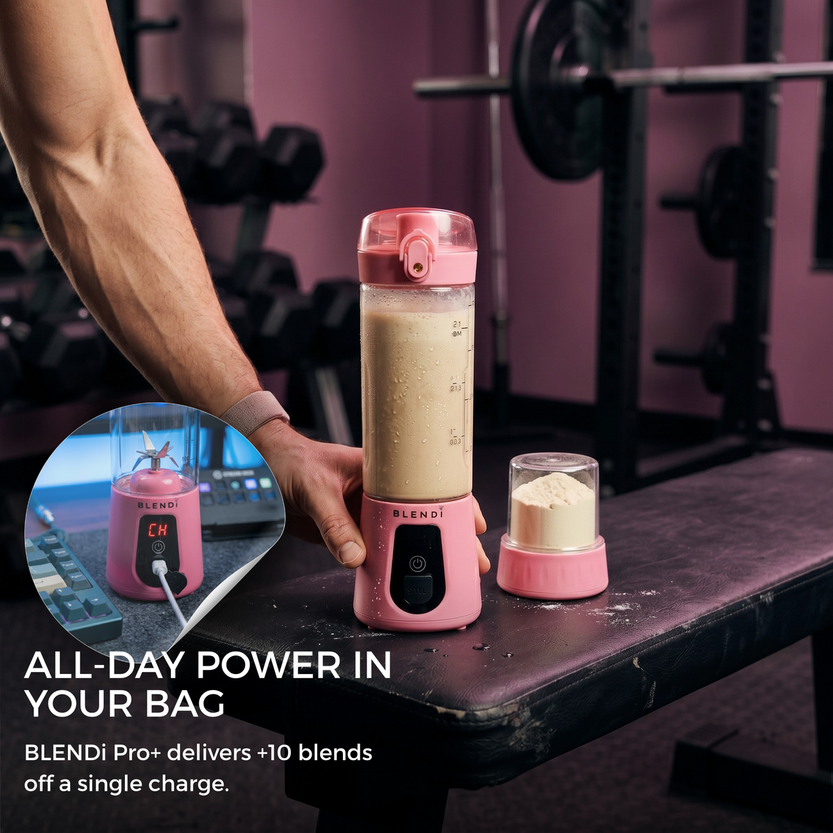 BLENDi Pro+ Portable Ice-Crushing Blender
