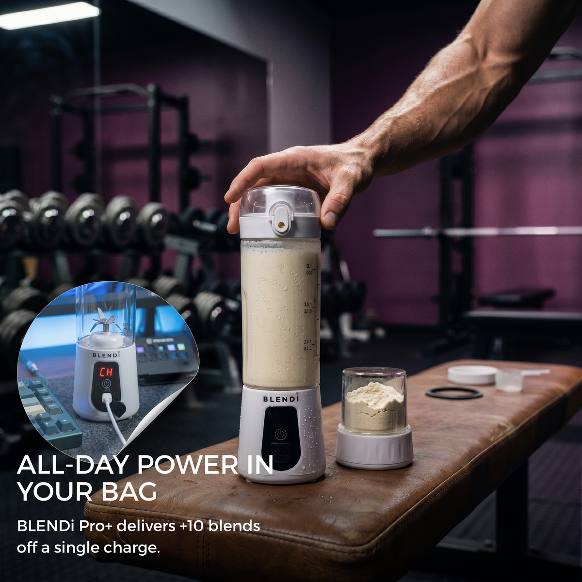 BLENDi Pro+ Portable Ice-Crushing Blender