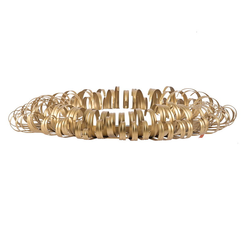 Sunburst Design Wall Mirror with Decorative Gold Finish - Modern Entryway