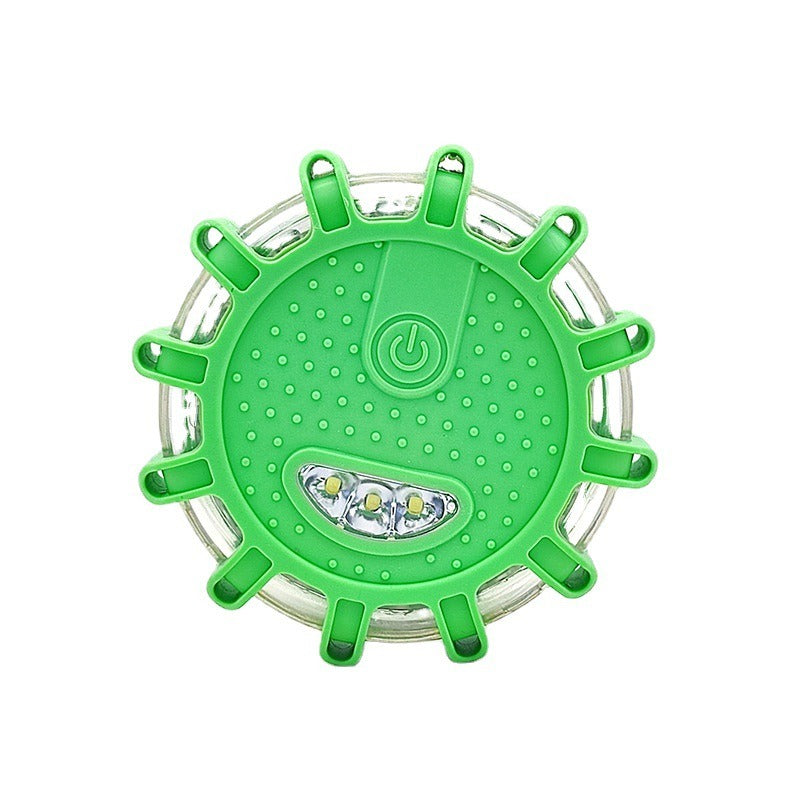 Magnetic Amber LED Roadside Warning Light