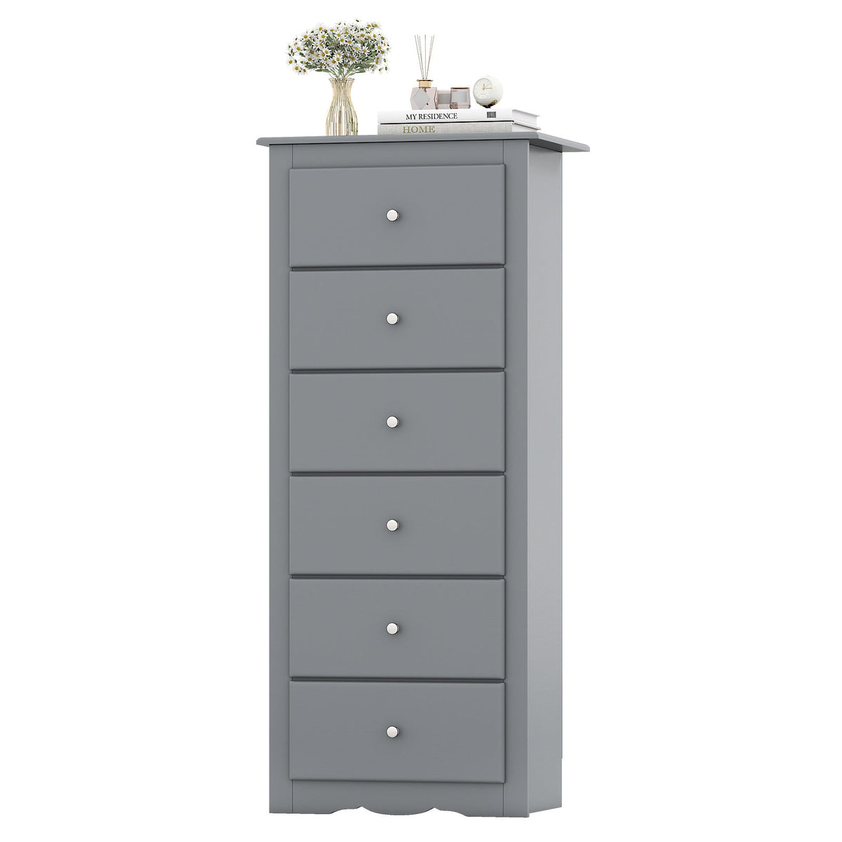 6-Drawer Bedroom Dresser & Storage Chest