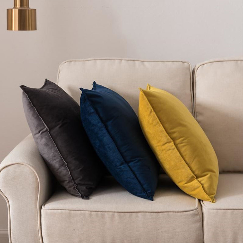 Velvet Throw Pillow with Insert – 20" x 20"