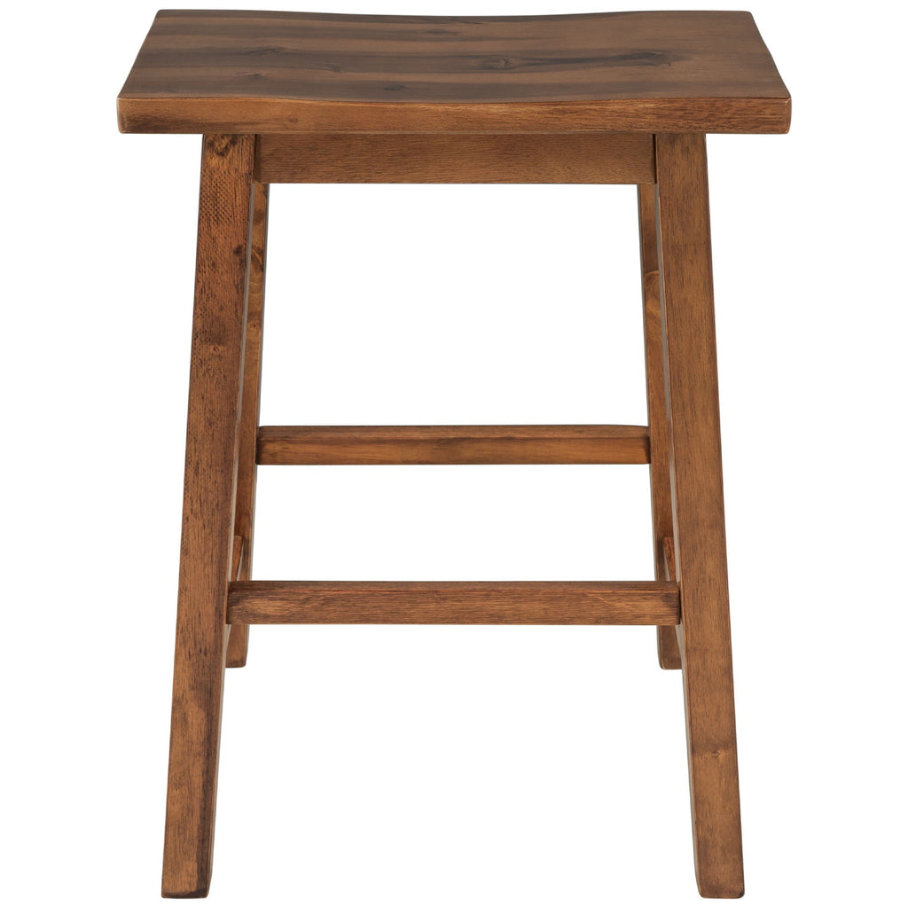 3-Piece Rustic Kitchen Island & Stool Set – Light Brown