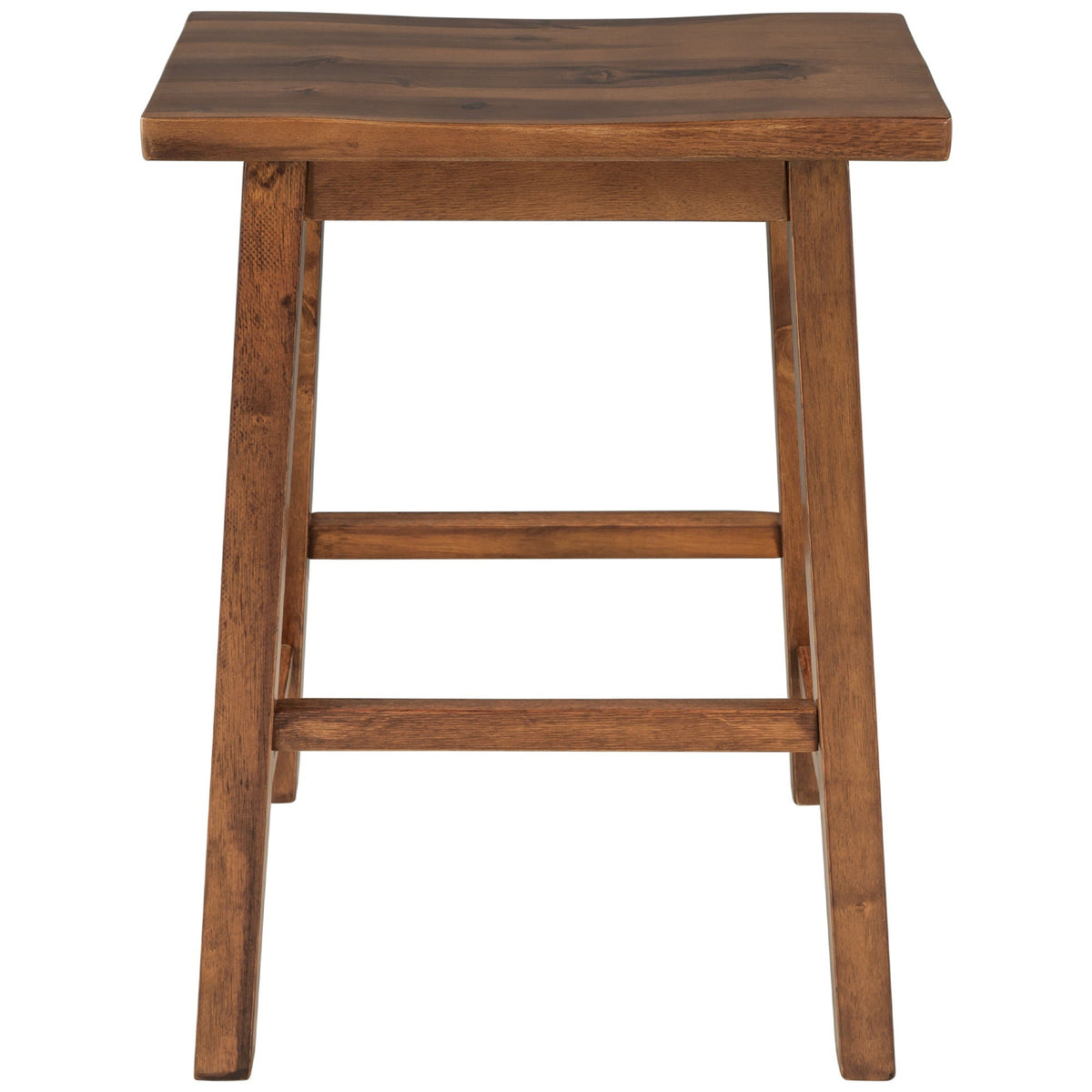3-Piece Rustic Kitchen Island & Stool Set – Light Brown