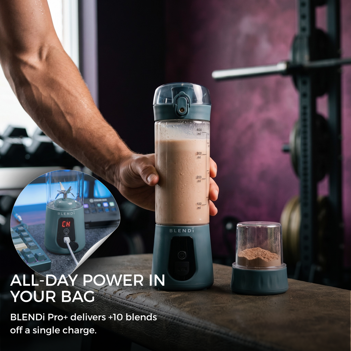 BLENDi Pro+ Portable Ice-Crushing Blender
