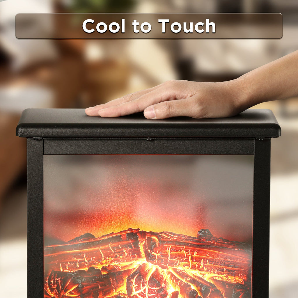 TURBRO TS17Q Electric Fireplace Stove Heater