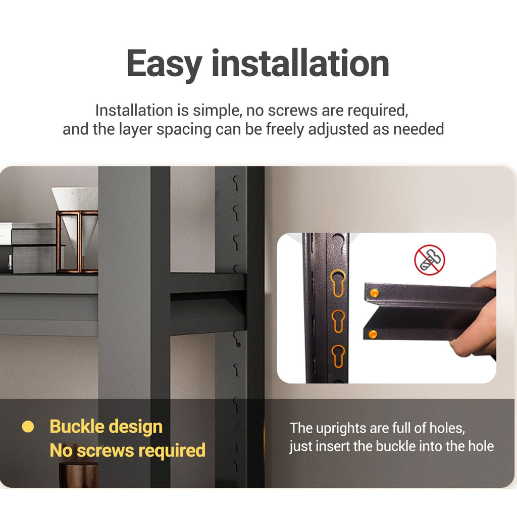 Heavy-Duty Adjustable Garage Shelving Unit