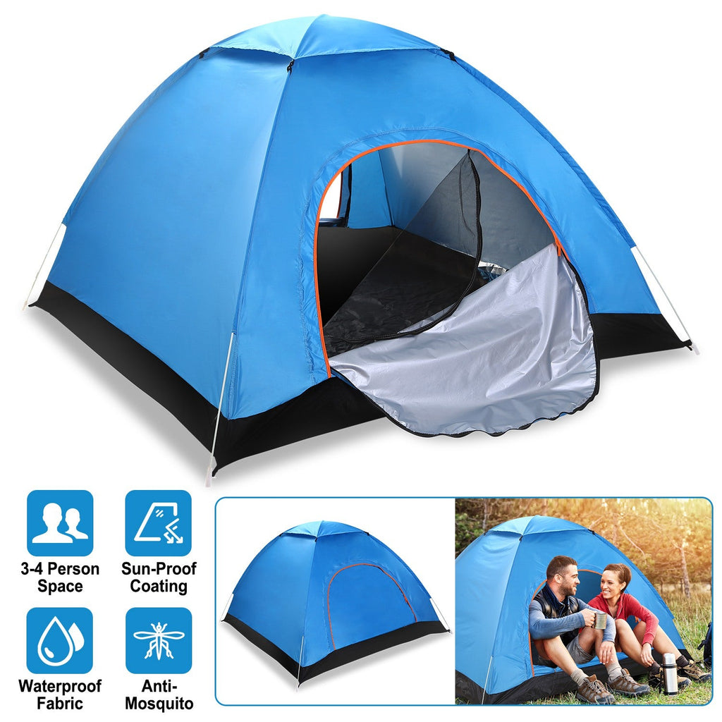 4-Person Instant Pop-Up Camping Tent