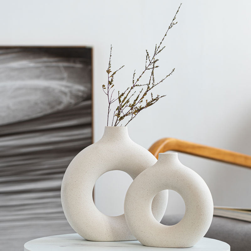Modern Unglazed Ceramic Vase