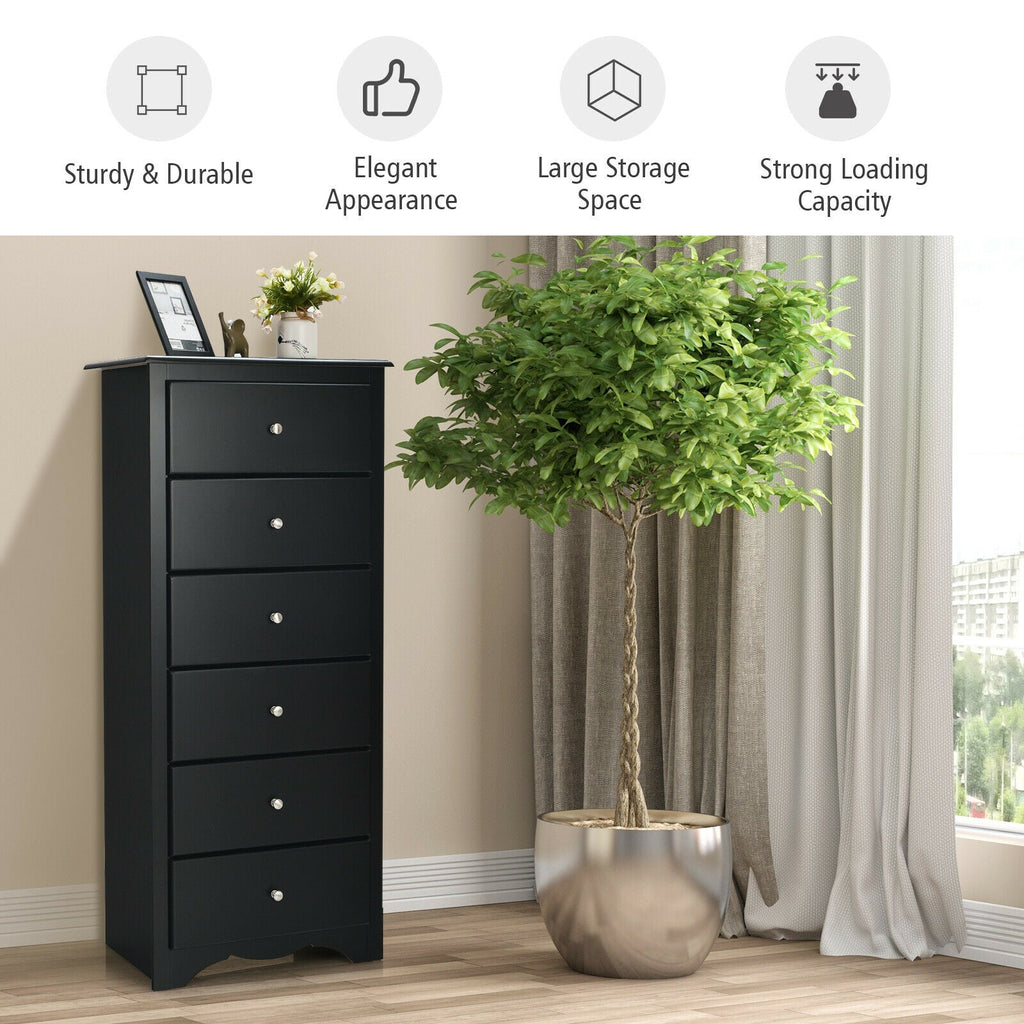 6-Drawer Bedroom Dresser & Storage Chest