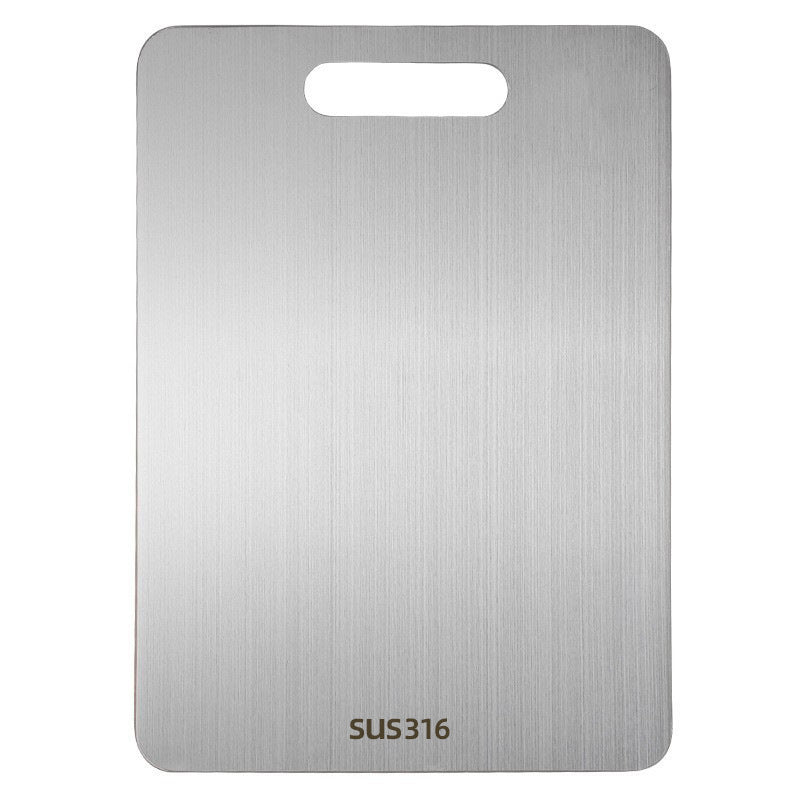 304/316 Stainless Steel Double-Sided Cutting Board