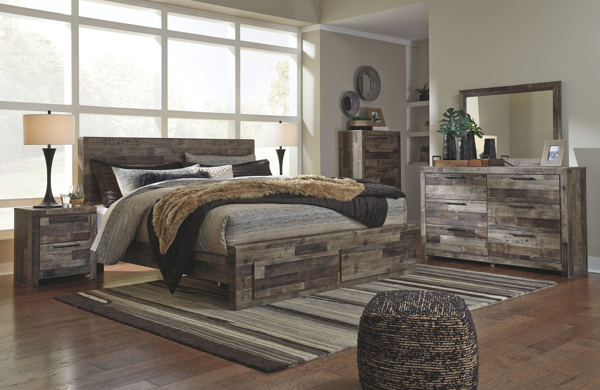 Derekson Panel Bedroom Set