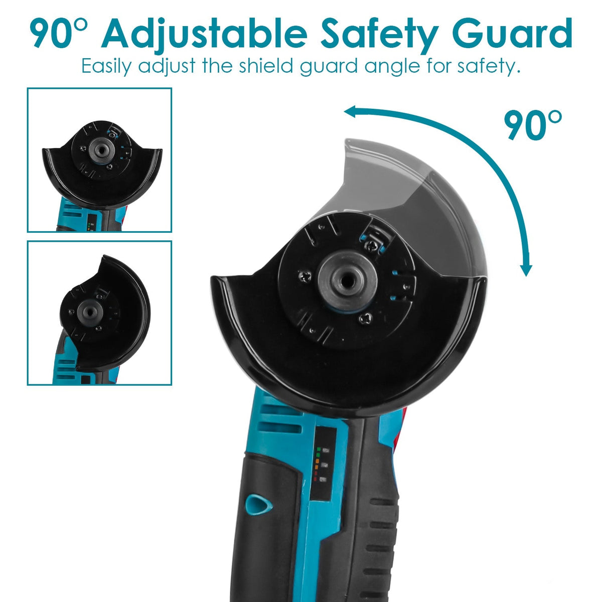 12V Cordless Mini Angle Grinder Kit