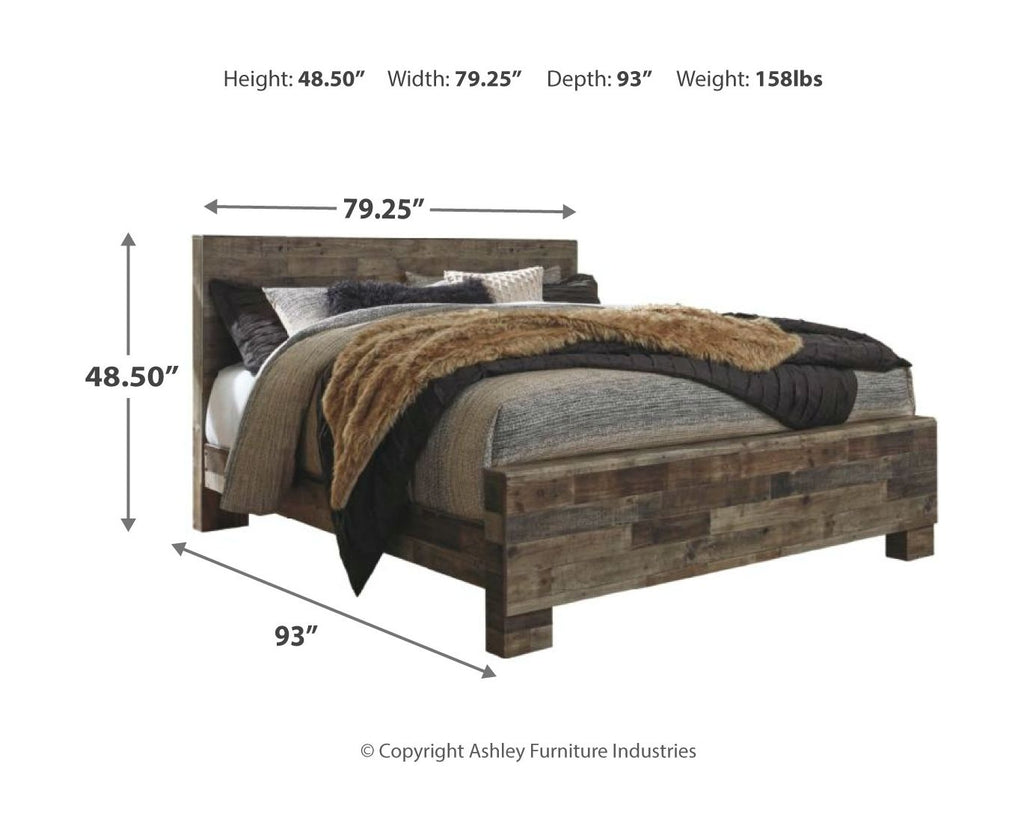 Derekson Panel Bedroom Set