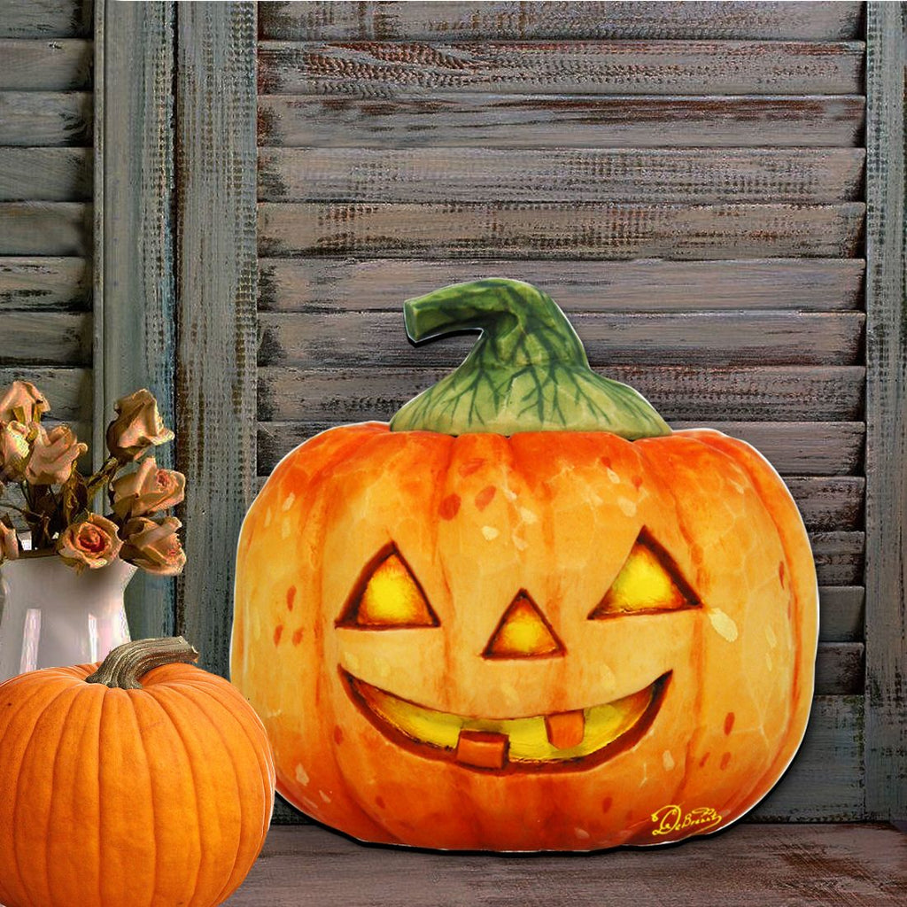 Pumpkin Halloween Door Decor by G. DeBrekht - Thanksgiving Halloween Decor - 8158414H