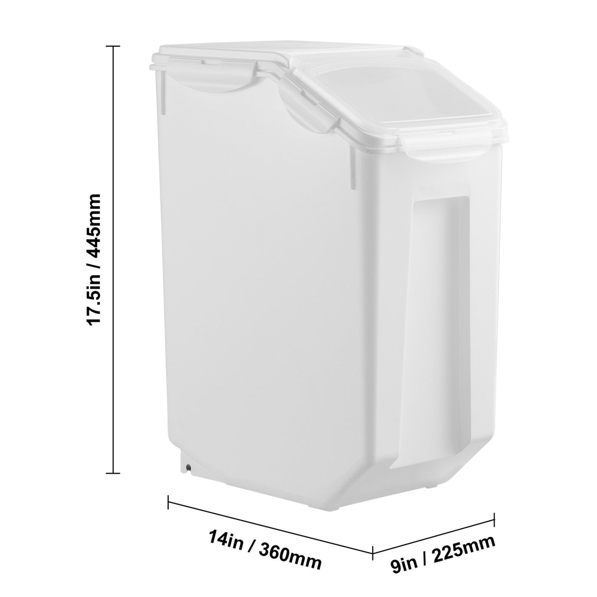 4.5-Gallon Airtight Ingredient Storage Bin