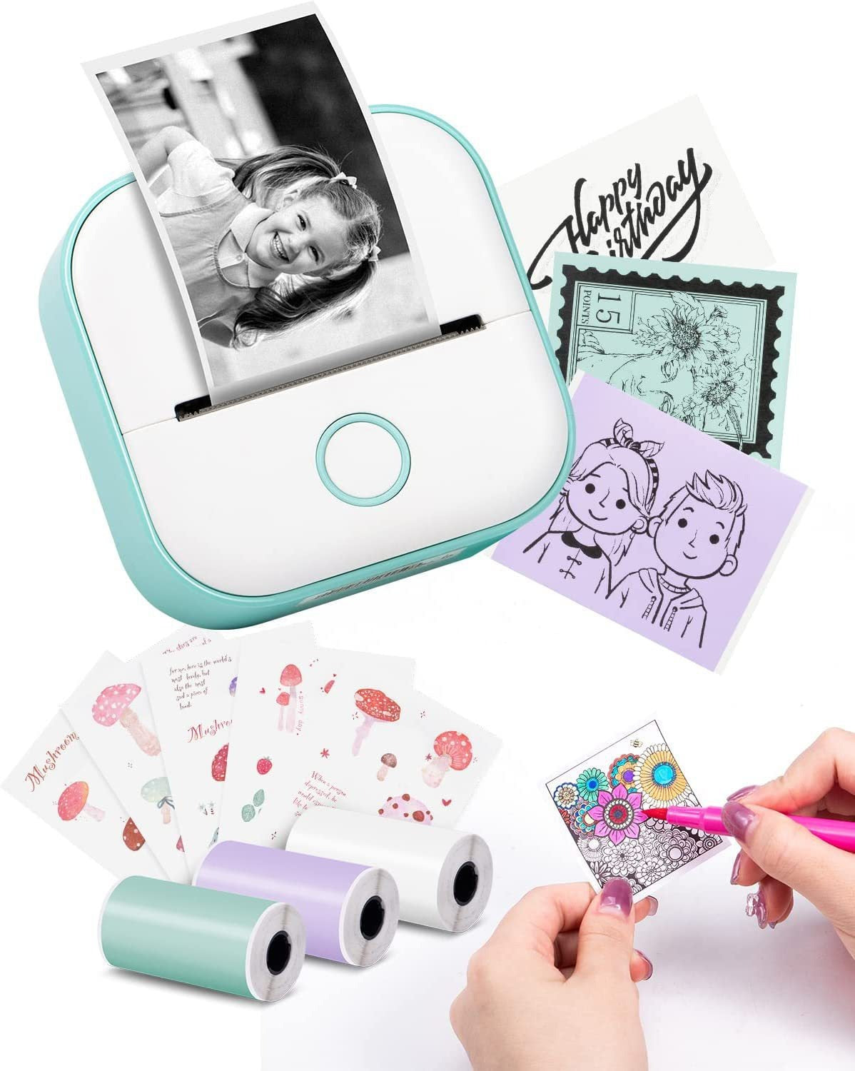 Phomemo T02 Portable Mini Thermal Printer
