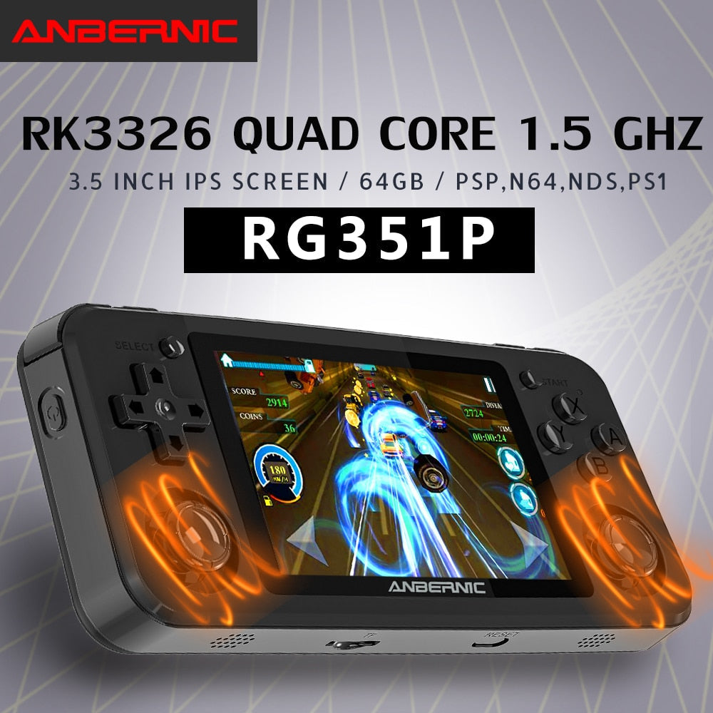 ANBERNIC RG351P Retro Handheld Gaming Console
