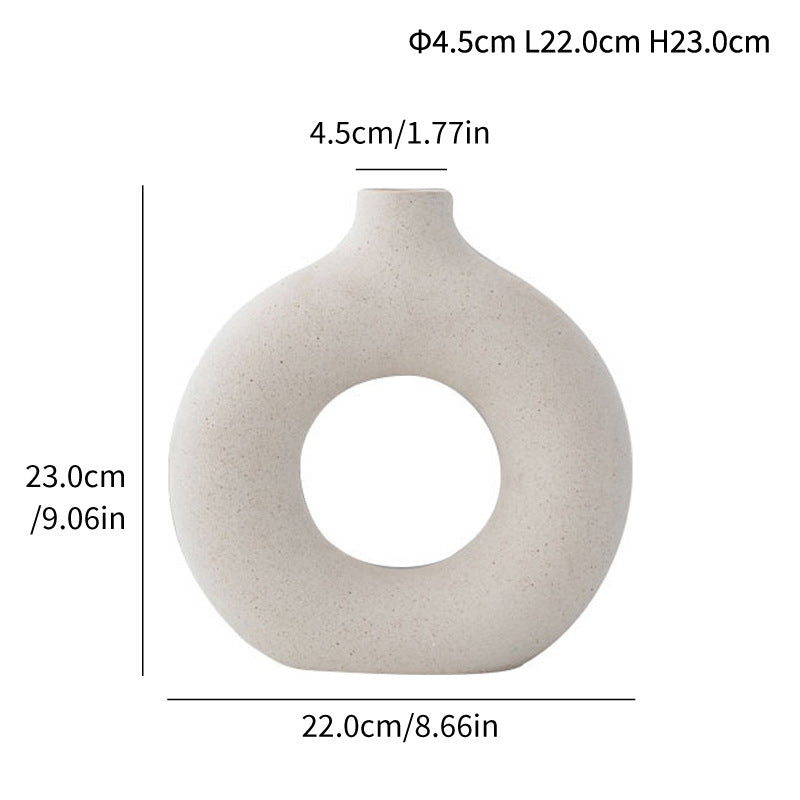 Modern Unglazed Ceramic Vase