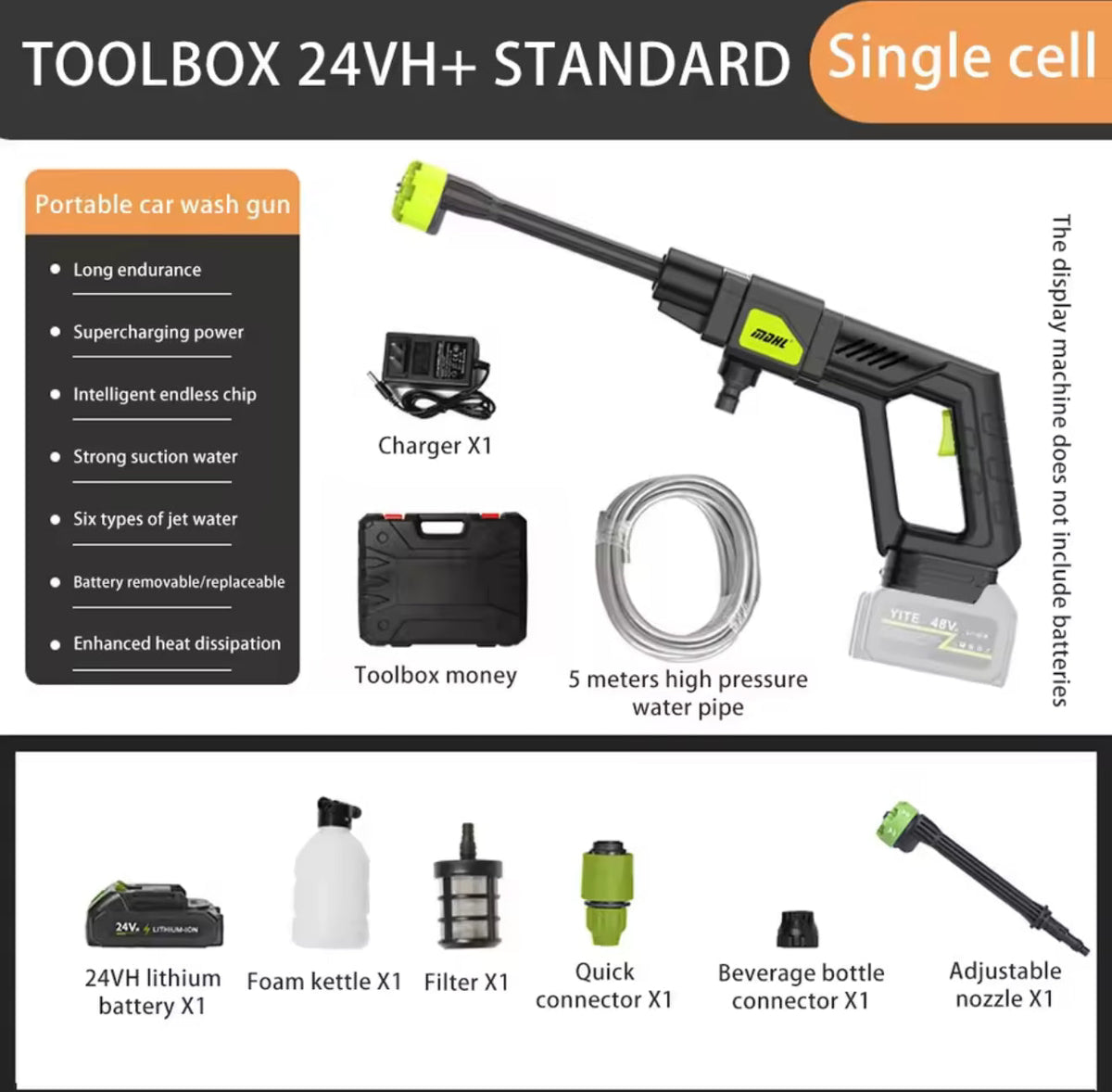 PowerSpray Cordless Pressure Washer