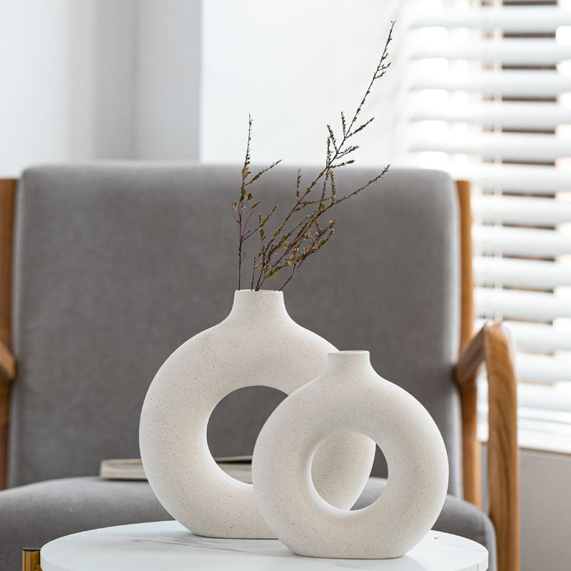 Modern Unglazed Ceramic Vase