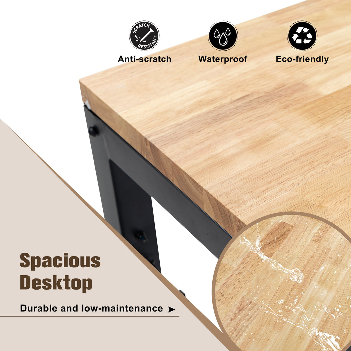 60-Inch Heavy-Duty Adjustable Garage Workbench