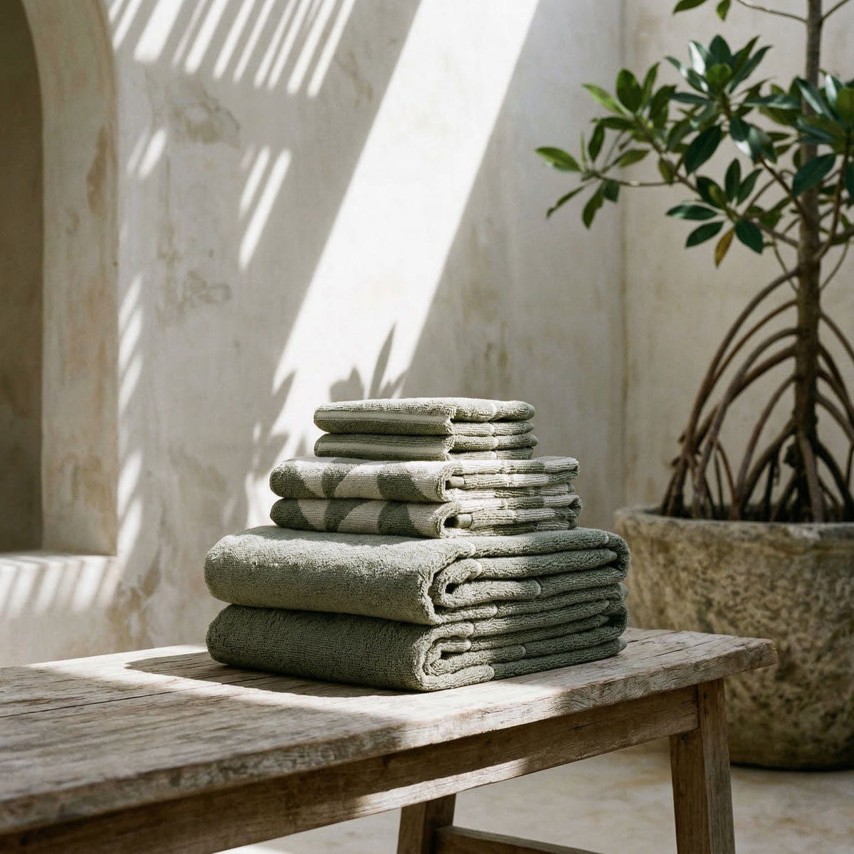 Australian Cotton 6-Piece Towel Set – 600 GSM
