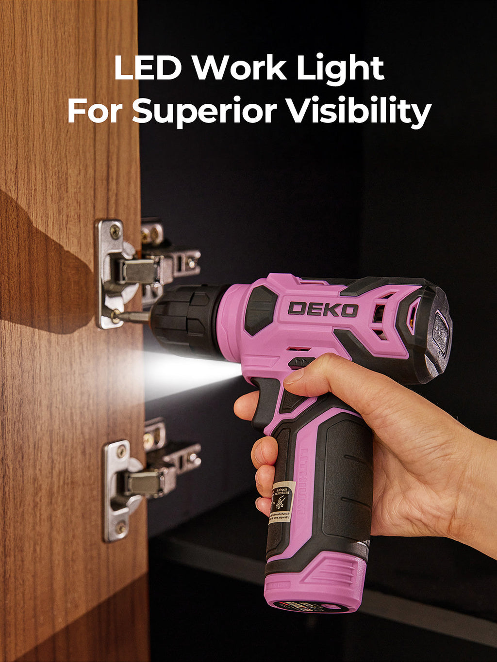 119-Piece Cordless Drill & Home Repair Tool Set