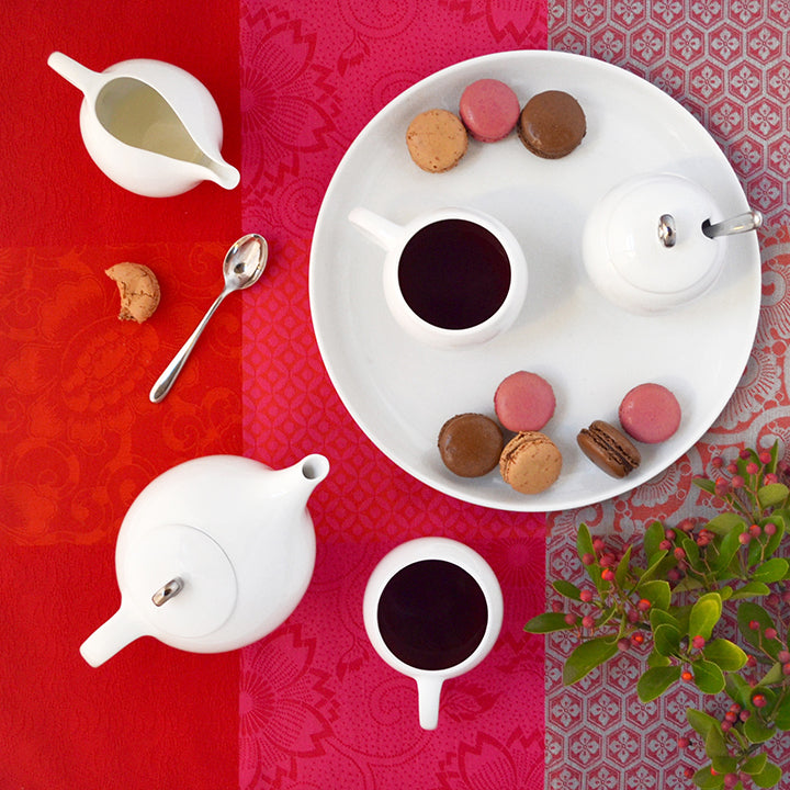 Maia Ming EVA 6-Piece Tea Set – White