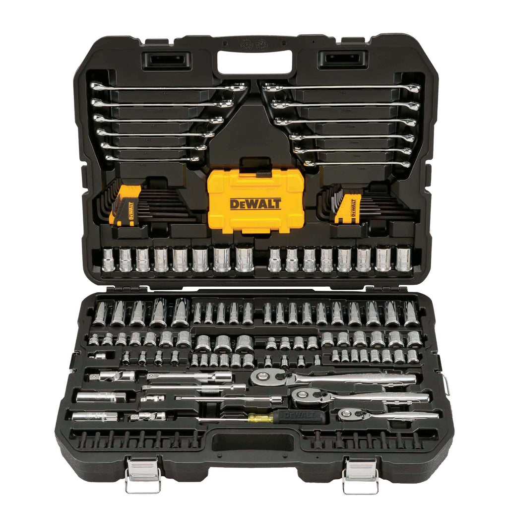 DeWalt DWMT73803 Mechanics Tools Kit and Socket Set, 168-Piece