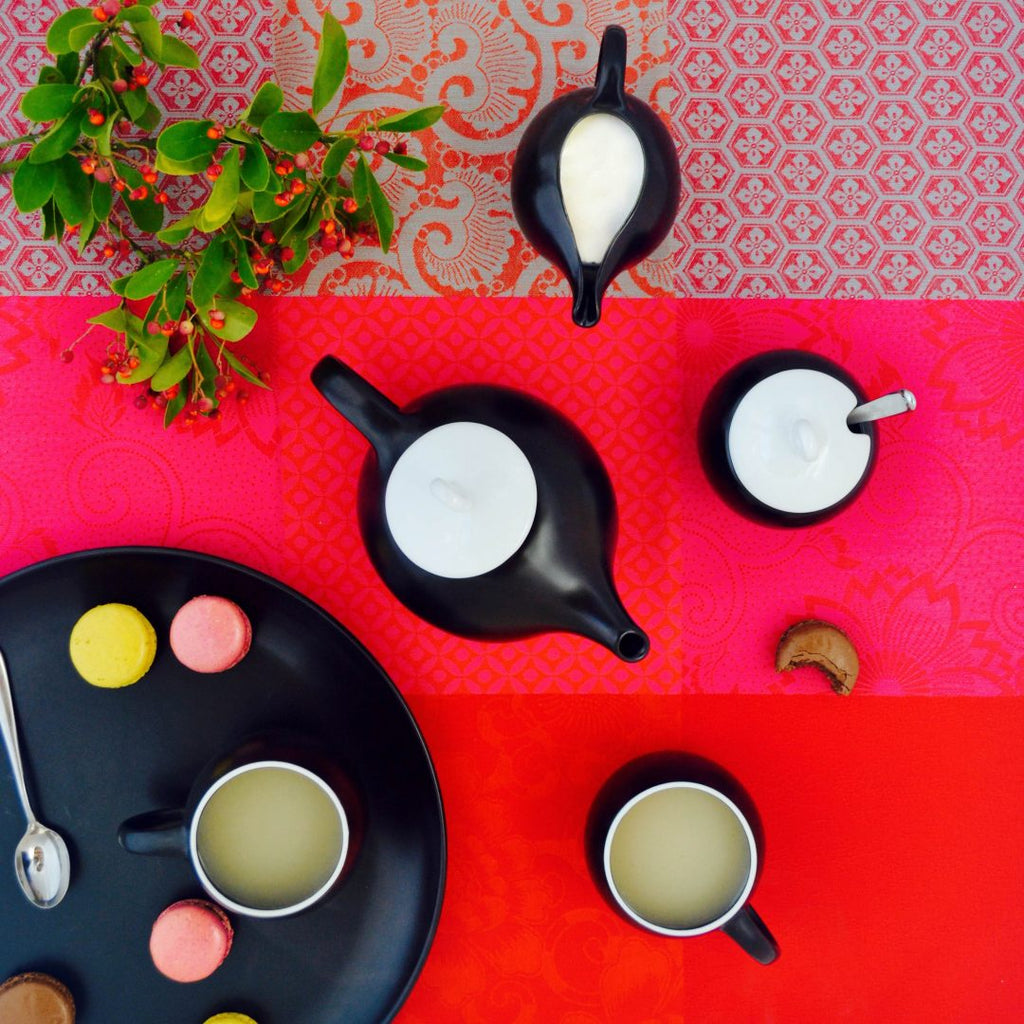 Maia Ming EVA 6-Piece Tea Set – Black