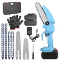 4/6-Inch Cordless Mini Chainsaw Kit – 2 Batteries