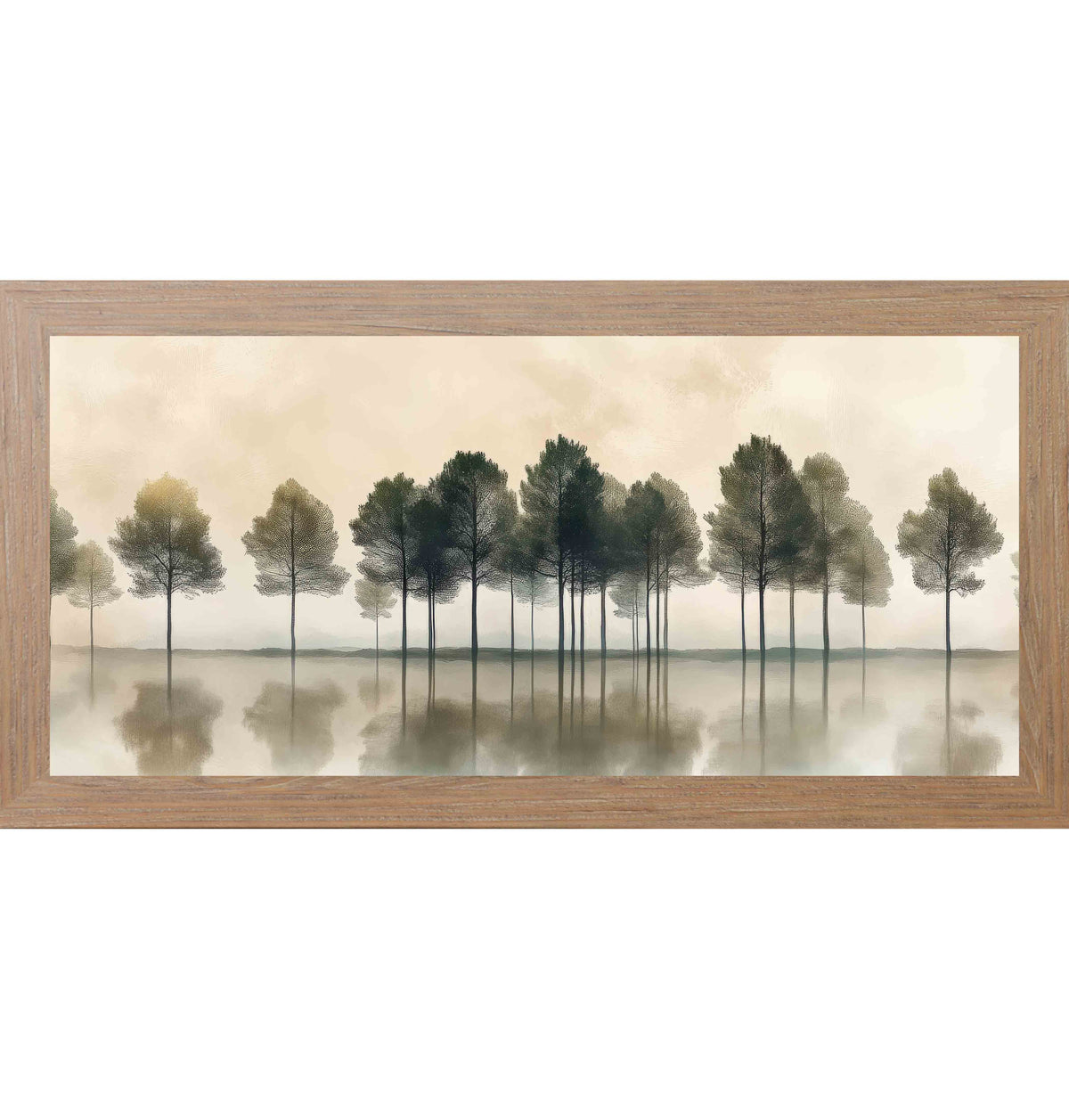 Misty Reflections Framed Wall Art