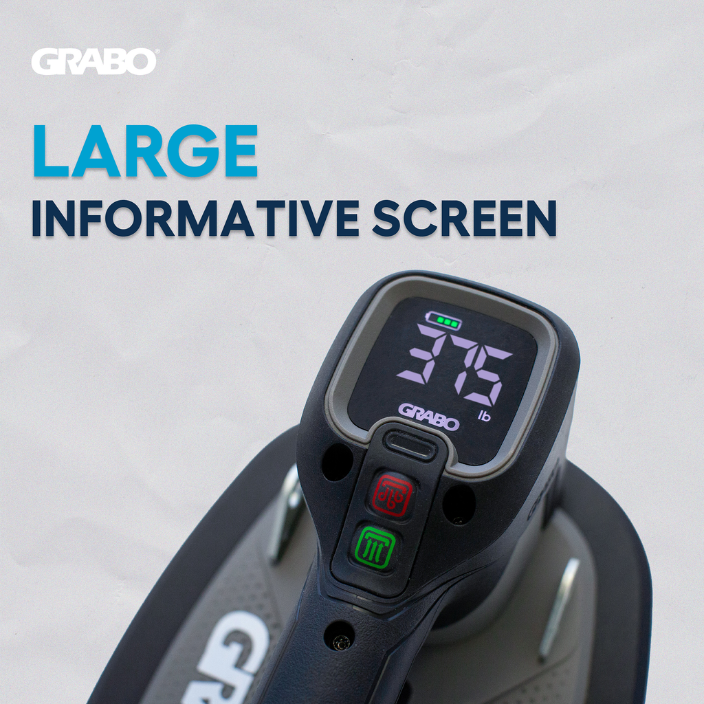 GRABO Pro Cordless Suction Lifter – 375 lb