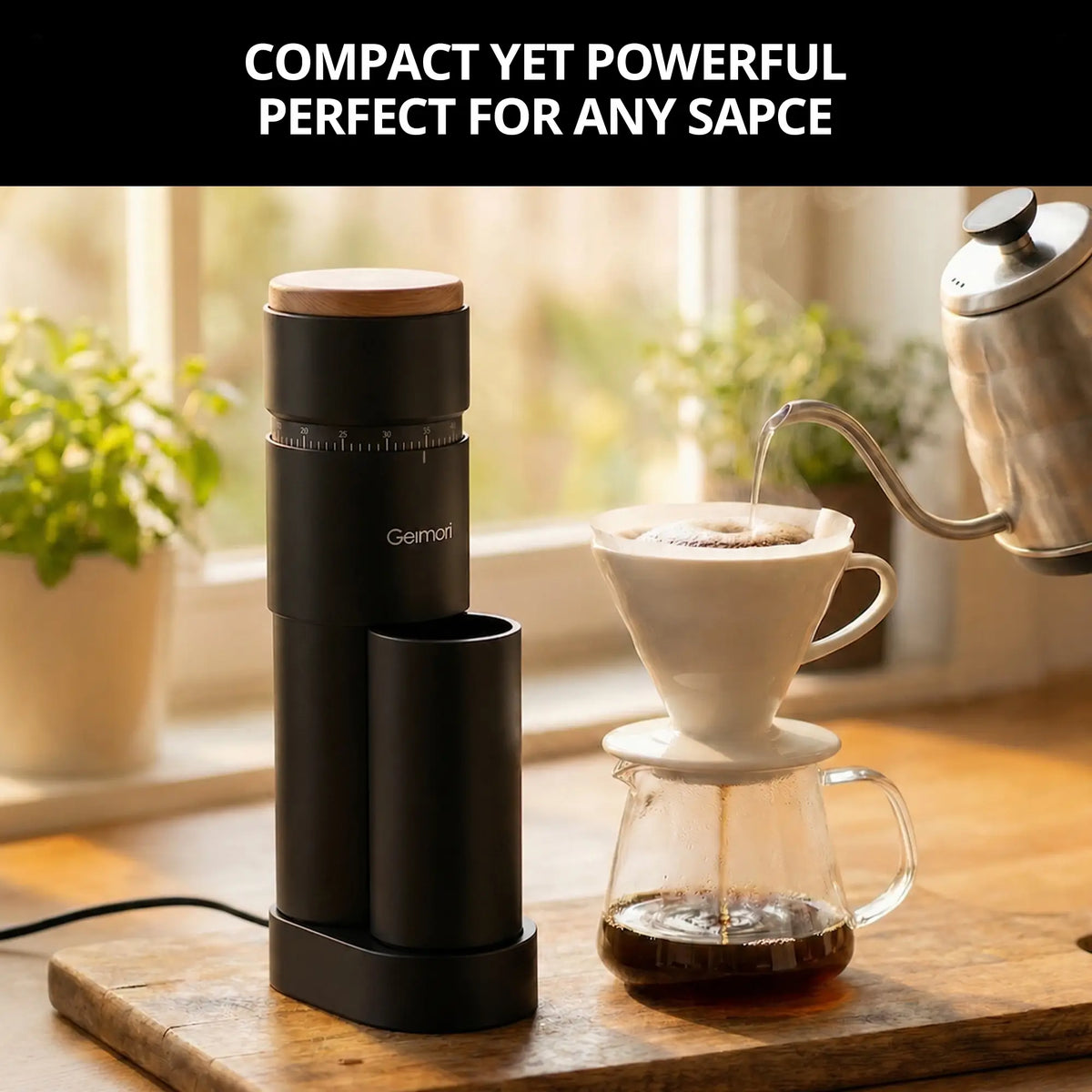 Wirsh Geimori T38 Plus Electric Coffee Grinder