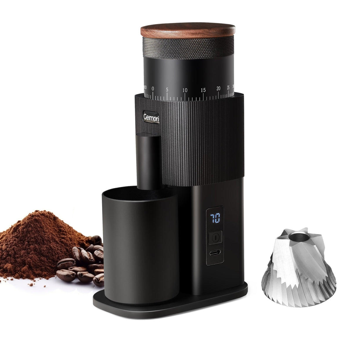 Wirsh Geimori T38 Cordless Coffee Grinder