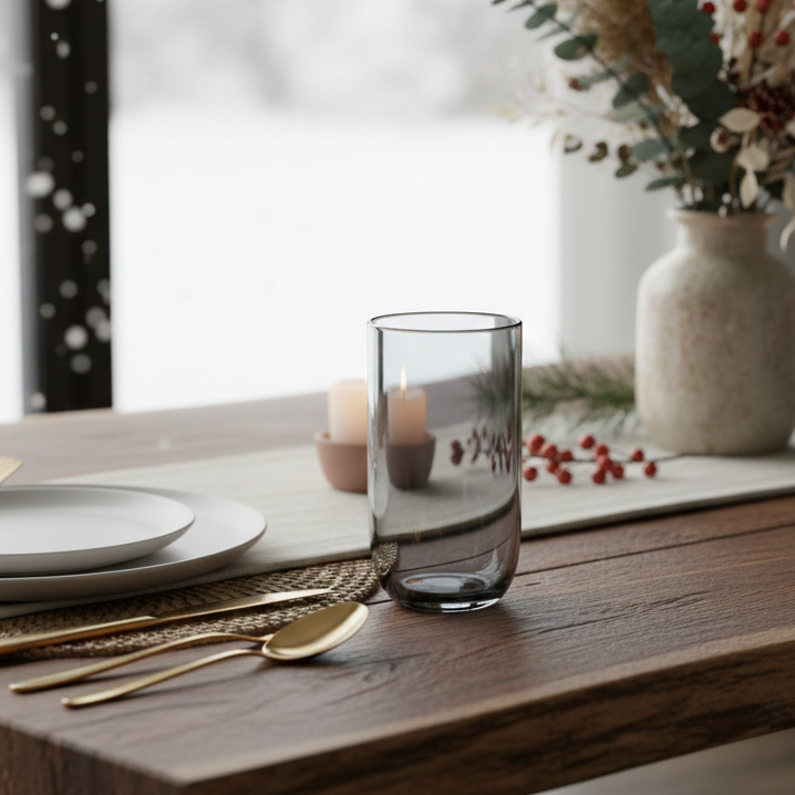 Smoke Tumbler Glasses – Set of 4