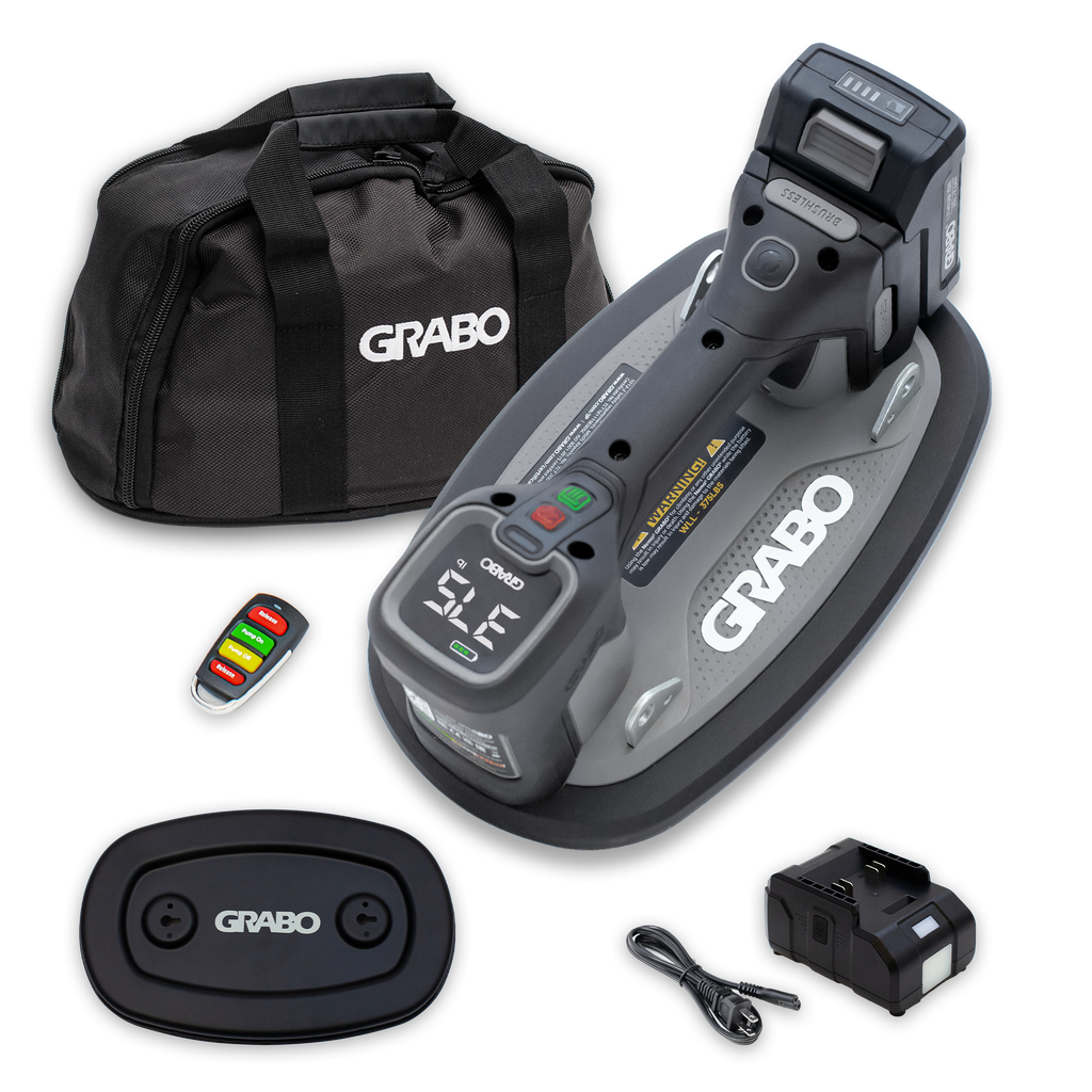 GRABO Pro Cordless Suction Lifter – 375 lb