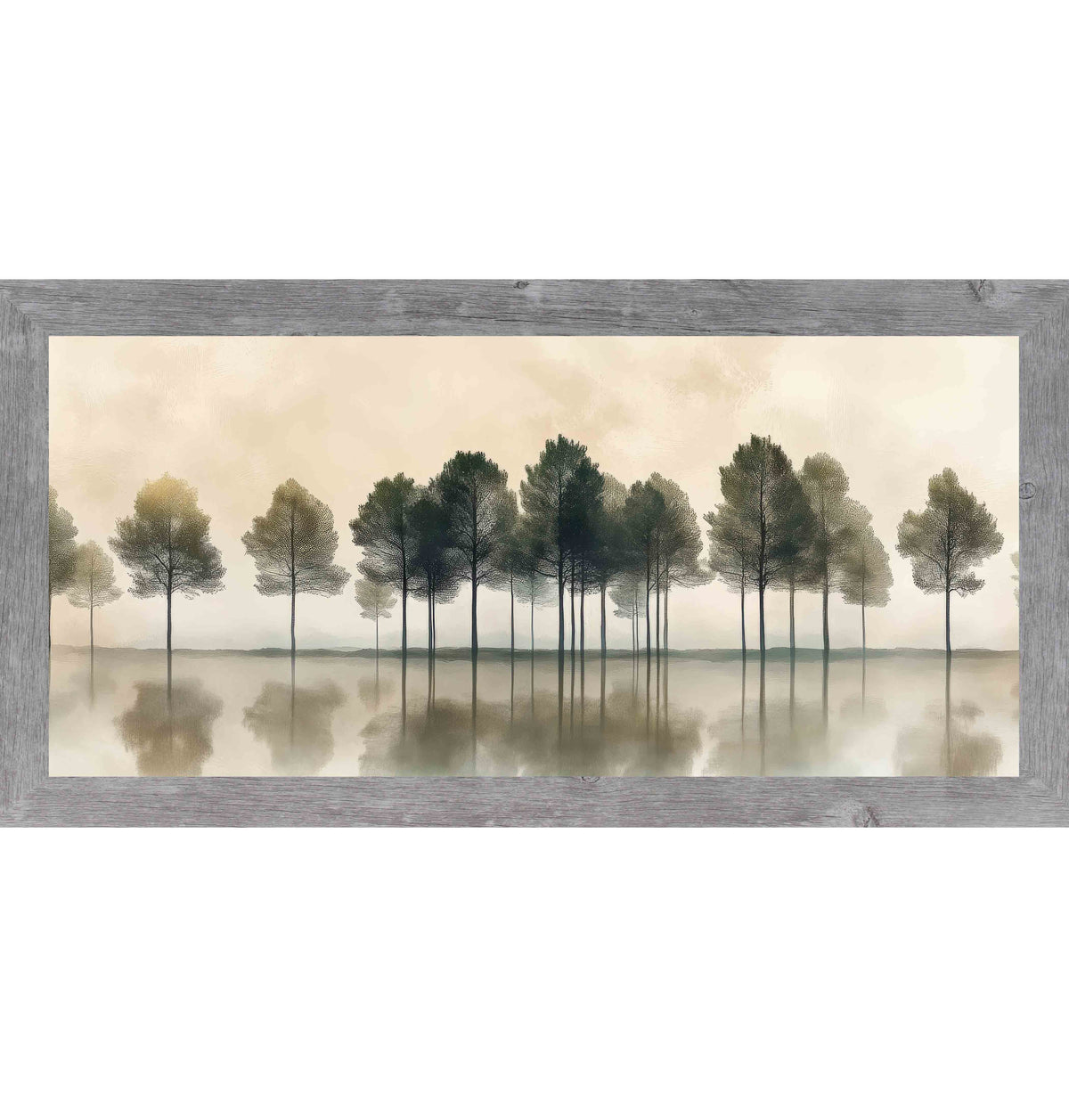 Misty Reflections Framed Wall Art