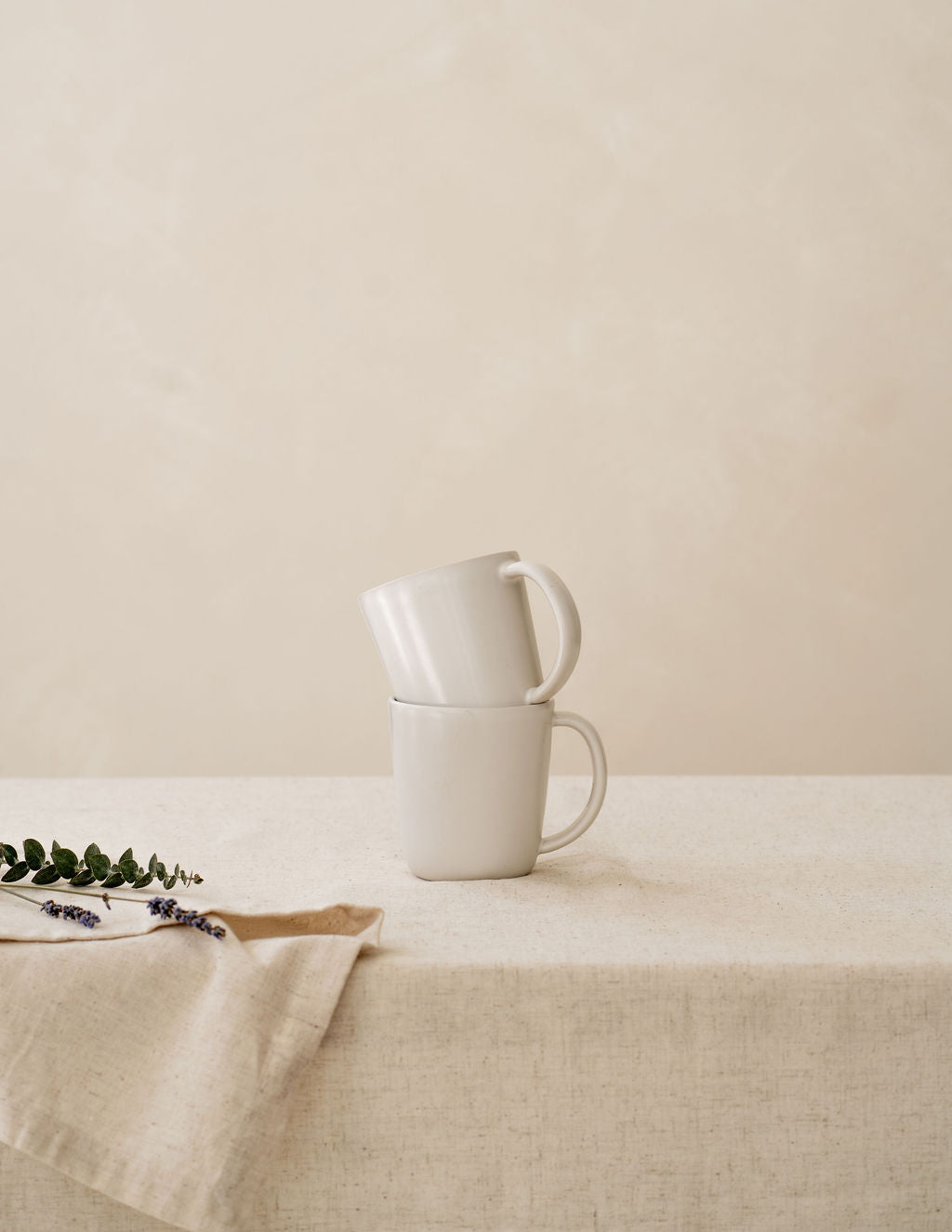 Hamkke Ceramic Coffee & Tea Mugs – Set of 4