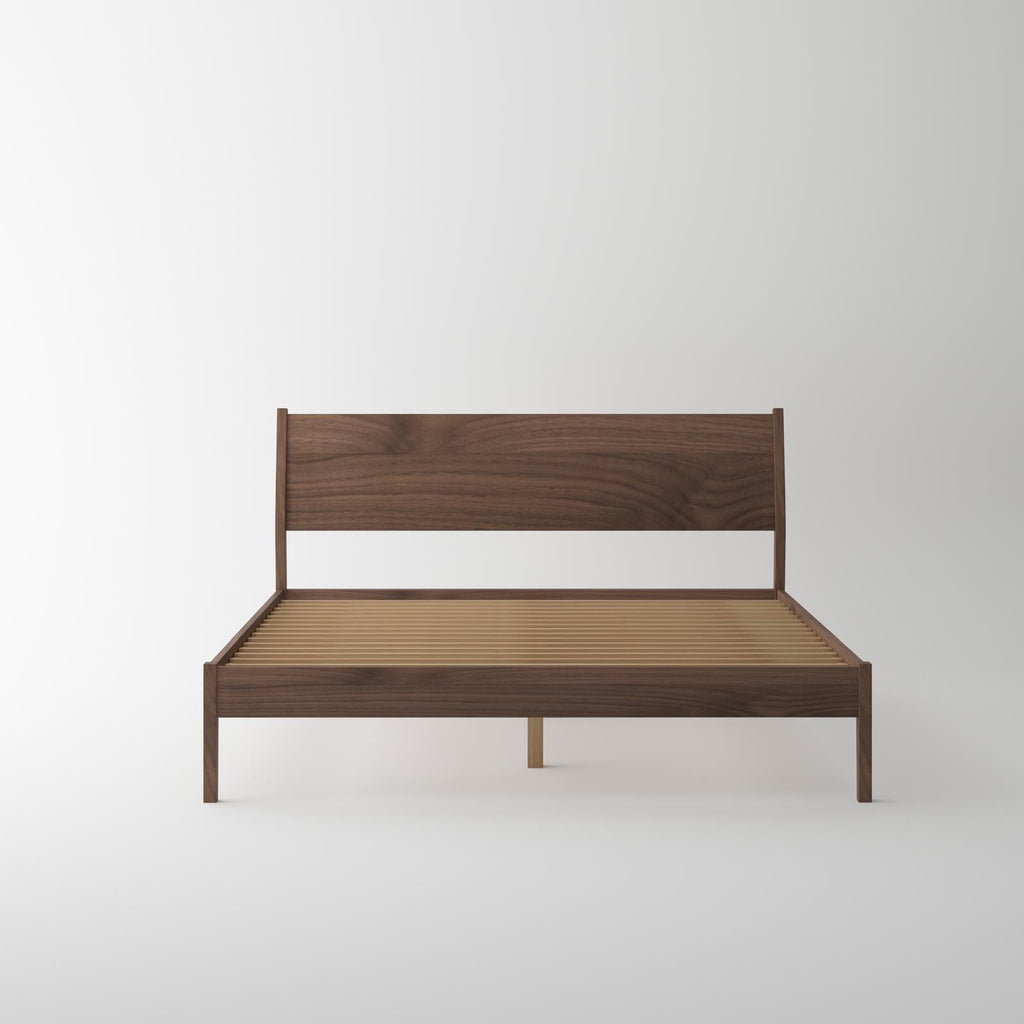 Isabella Mid-Century Bedroom Set – Solid American Walnut