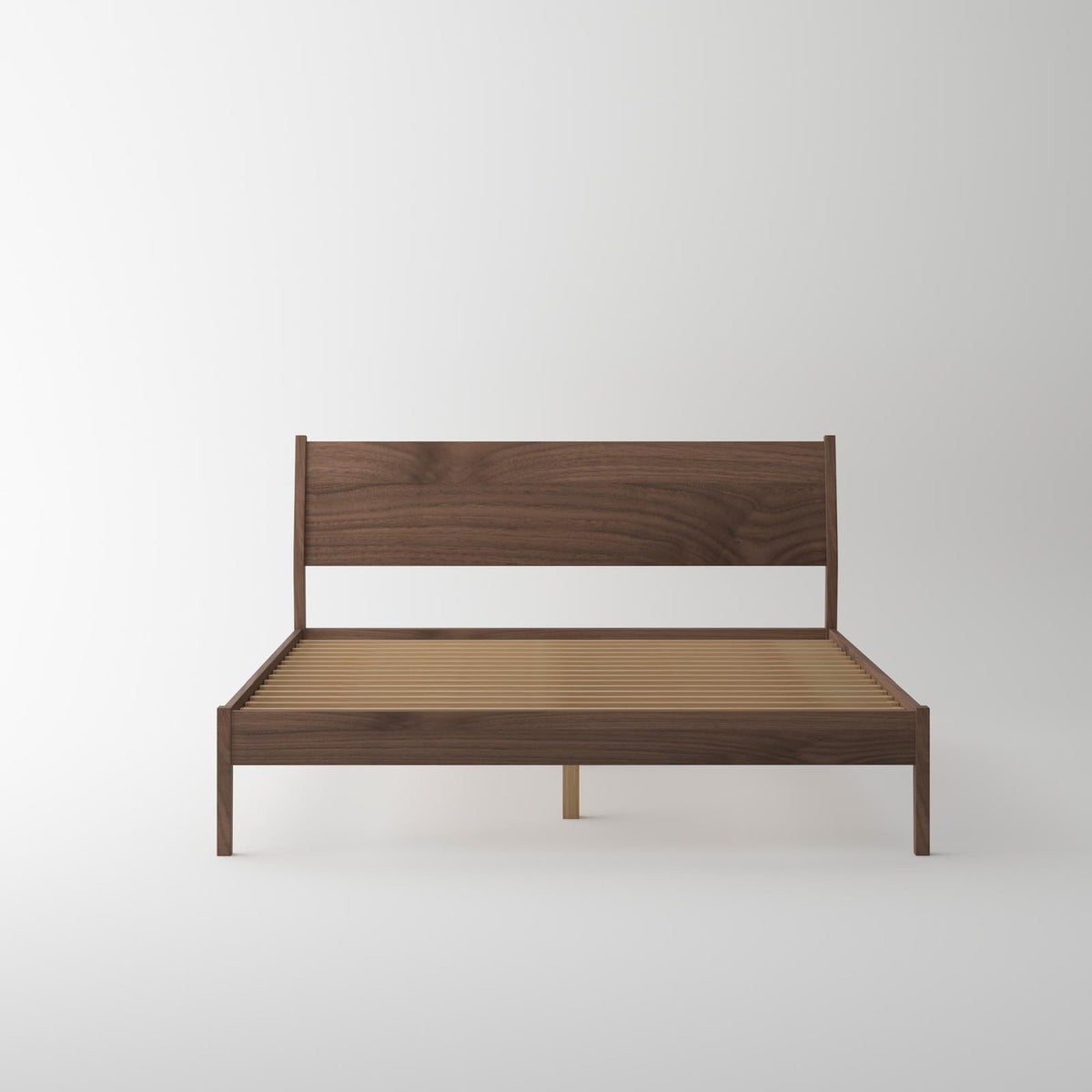 Isabella Mid-Century Bedroom Set – Solid American Walnut