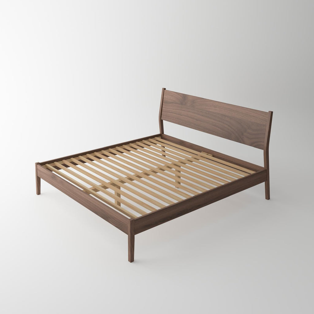 Isabella Mid-Century Bedroom Set – Solid American Walnut