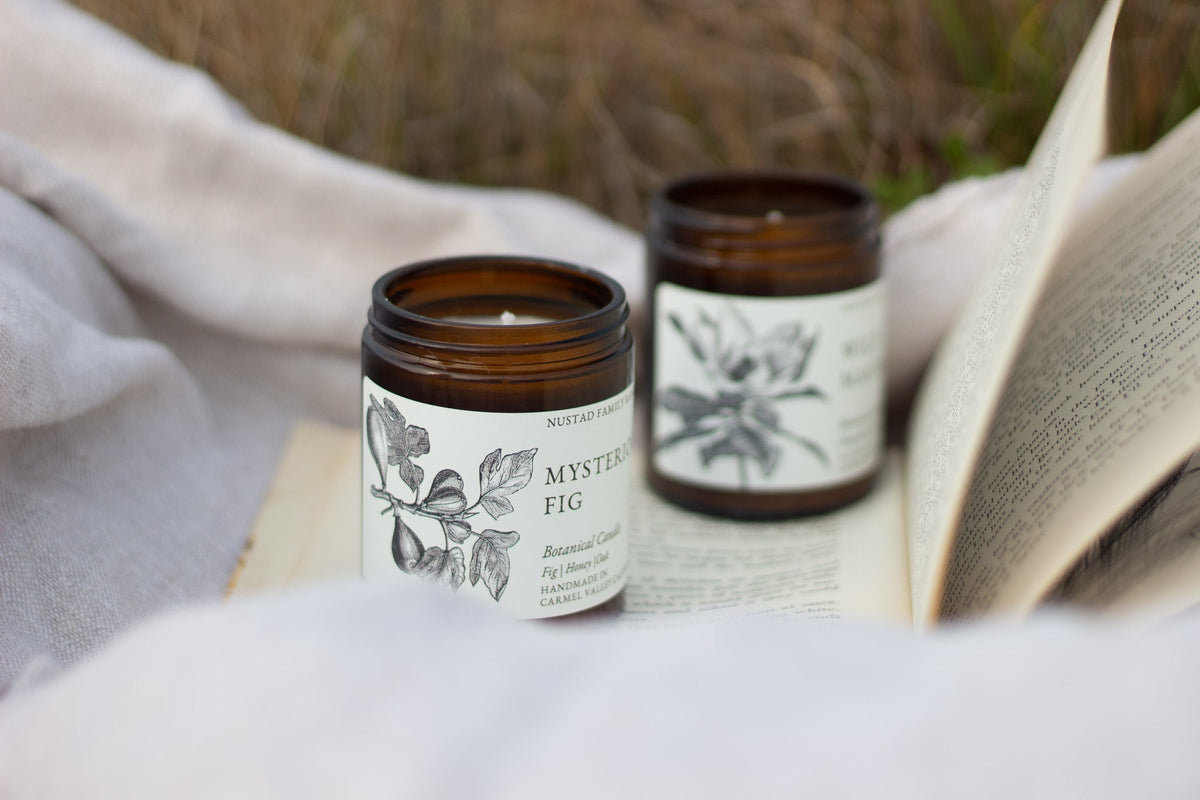 Aromatherapy Garden Essential Oil Candle