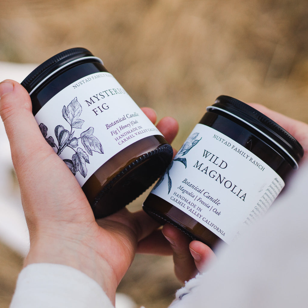 Aromatherapy Garden Essential Oil Candle